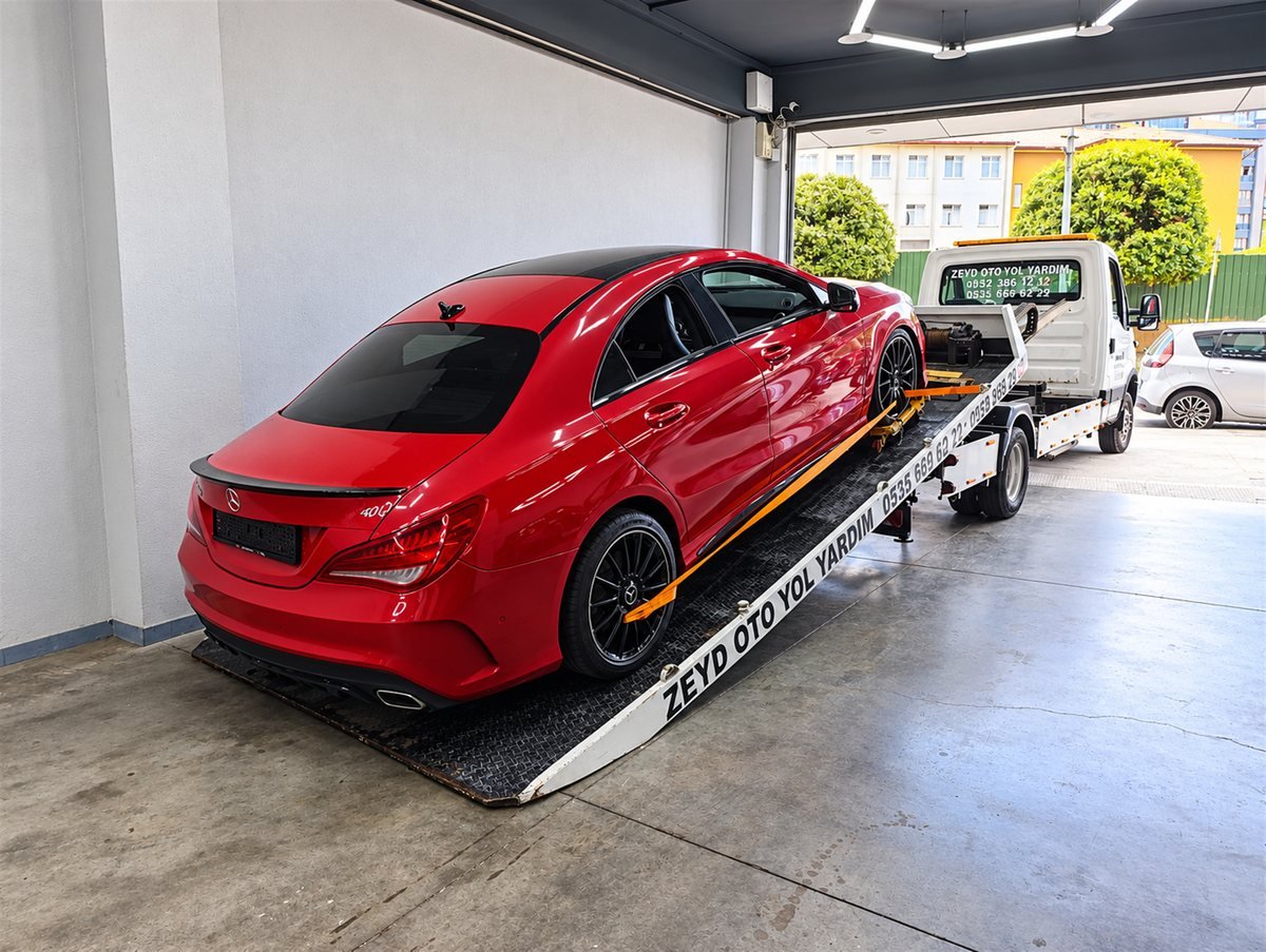 Zeyd Oto Kurtarma kapalı otopark ve servis içi lüks araç kurtarma